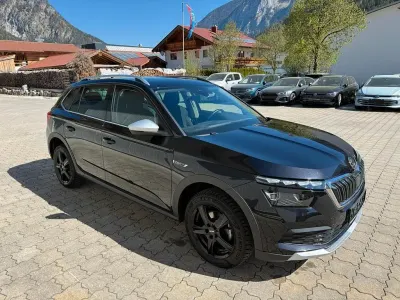 Gebraucht Skoda Kamiq ScoutLine 110 PS (80 kW) 2022 Schwarz SUV