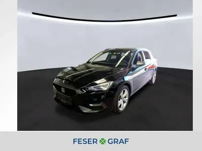 Gebraucht Seat Leon FR 150 PS (110 kW) 2022 Midnight schwarz metallic Kombi