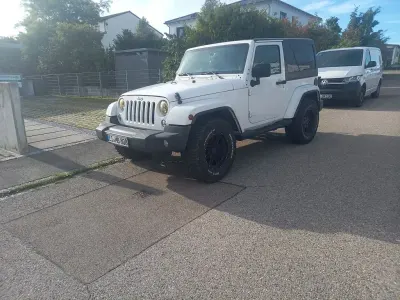 Gebraucht Jeep Wrangler Sahara 200 PS (147 kW) 2014 Weiß SUV