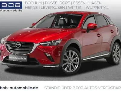 Używany Mazda CX-3 Kangei 121 KM (88 kW) 2019 Czerwony SUV
