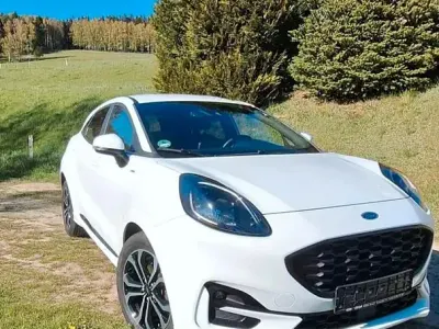 Gebraucht Ford Puma ST-Line 125 PS (91 kW) 2021 Weiß SUV