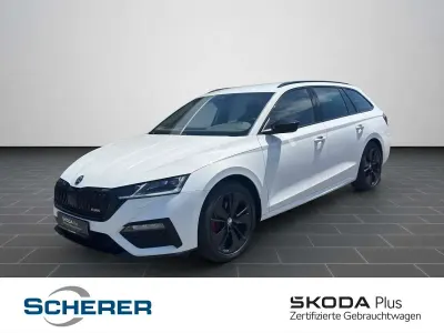 Gebraucht Skoda Octavia RS 200 PS (147 kW) 2024 Weiß Kombi