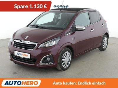 Usata Peugeot 108 Allure 82 CV (60 kW) 2018 Viola Utilitaria