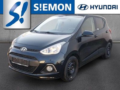 Gebraucht Hyundai i10 Passion Plus 67 PS (49 kW) 2016 Schwarz Kleinwagen