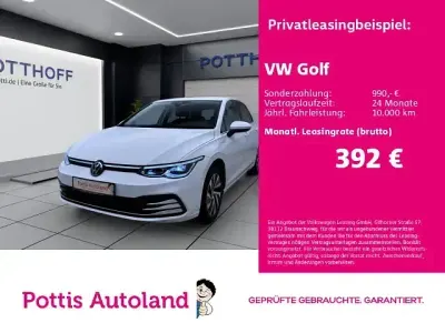 Gebraucht VW Golf VII Style 204 PS (150 kW) 2021 Weiss Kleinwagen