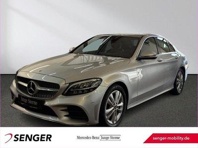 Usata Mercedes C180 AMG 156 CV (114 kW) 2020 Argento Berlina