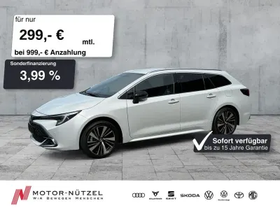 Neu Toyota Corolla 196 PS (144 kW) 2026 Platinum white pearl mc. Kombi