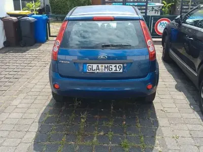 Gebraucht Ford Fiesta Style 69 PS (50 kW) 2007 Blau Kleinwagen