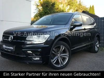 Gebraucht VW Tiguan Allspace R-line 190 PS (139 kW) 2018 Schwarz SUV