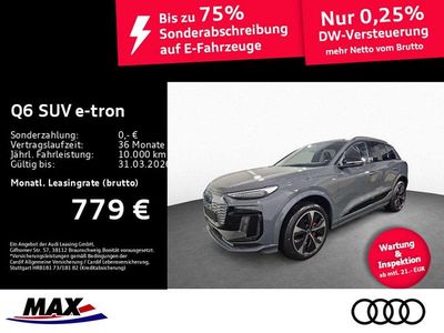 Neu Audi Q6 e-tron S-Line 284 kW (387 PS) 2026 Grau SUV
