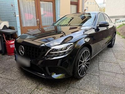 Usata Mercedes C180 Avantgarde 156 CV (114 kW) 2018 Nero Berlina