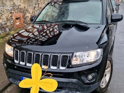 gebraucht Jeep Compass schwarz