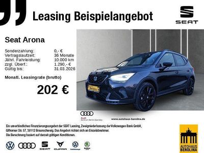 Neu Seat Arona Black Edition 116 PS (85 kW) 2025 Schwarz SUV