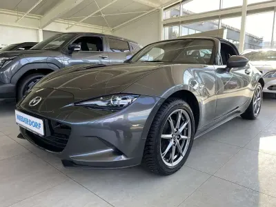 Gebraucht Mazda MX5 Exclusive-Line 132 PS (97 kW) 2025 Machine gray (metallic) Cabrio
