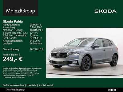 Neu Skoda Fabia Selection 116 PS (85 kW) 2025 Grau Limousine