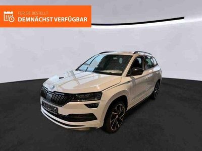 Moonweiß perleffekt Gebraucht 2021 Skoda Karoq SportLine SUV | 28.949 € (Teuer)