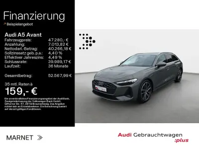 Gebraucht Audi A5 Performance 204 PS (150 kW) 2025 Chronosgrau metallic Kombi