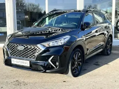 Gebraucht Hyundai Tucson N Line 177 PS (130 kW) 2019 Phantom black pearl (metallic) SUV