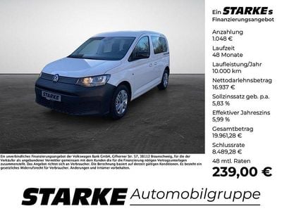 Gebraucht VW Caddy 102 PS (75 kW) 2021 Weiß Van / Kleinbus