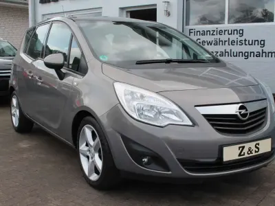 Gebraucht Opel Meriva Edition 101 PS (74 kW) 2012 Braun Van / Kleinbus