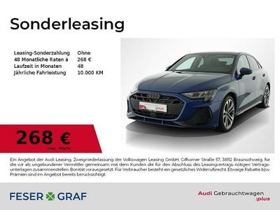 Ascariblau metallic Gebraucht 2025 Audi A3 Ambiente Limousine | 34.440 € (Guter Preis)