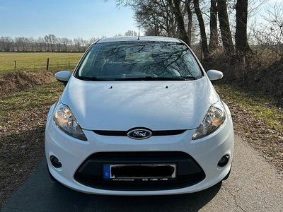 Gebraucht Ford Fiesta 60 PS (44 kW) 2010 Weiß Kleinwagen
