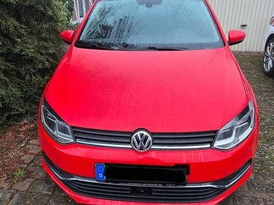 Gebraucht VW Polo 90 PS (66 kW) 2014 Rot Kleinwagen