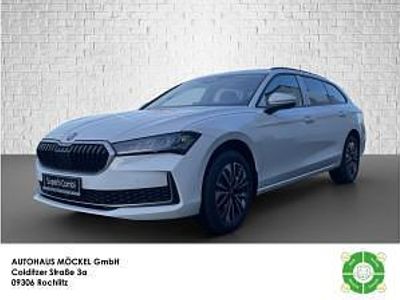 Neu Skoda Superb Selection 193 PS (141 kW) 2025 Kristallweiss Kombi