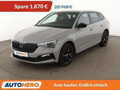 Gebraucht Skoda Scala Monte Carlo 110 PS (80 kW) 2022 Grau Kleinwagen