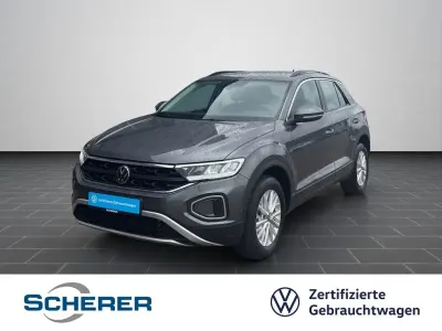 Gebraucht VW T-Roc Life 150 PS (110 kW) 2023 Indiumgrau metallic (metallic) SUV