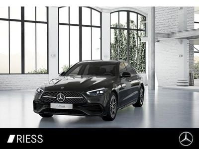 Metalliclack graphitgrau Gebraucht 2025 Mercedes C300e AMG Limousine | 54.400 € (Teuer)