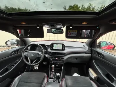 Gebraucht Hyundai Tucson N Line 185 PS (136 kW) 2019 Rot SUV