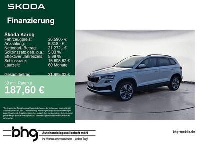 Usata Skoda Karoq Selection 150 CV (110 kW) 2023 Bianco SUV