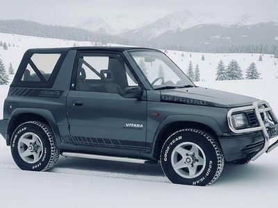 Gebraucht Suzuki Vitara 80 PS (58 kW) 1993 Grau Cabrio