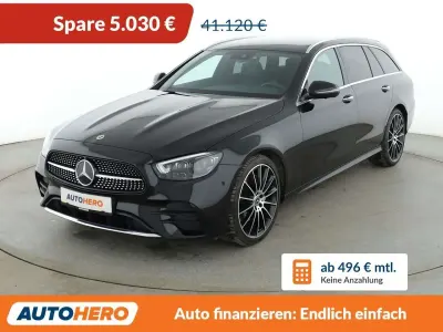 Używany Mercedes E220 AMG line 220 KM (161 kW) 2023 Czarny Sedan/Limuzyna
