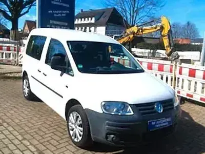 Gebraucht VW Caddy Life 105 PS (77 kW) 2006 Weiß Van / Kleinbus