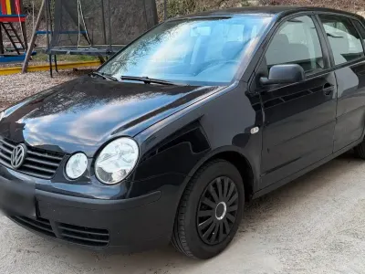 Gebraucht VW Polo 64 PS (47 kW) 2003 Schwarz Kleinwagen