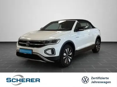 Gebraucht VW T-Roc Cabriolet Goal 116 PS (85 kW) 2025 Pure white schwarz Cabrio