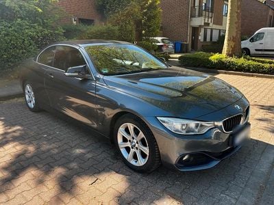 Usata BMW 420 Sport Line 184 CV (135 kW) 2015 Grigio Cabrio