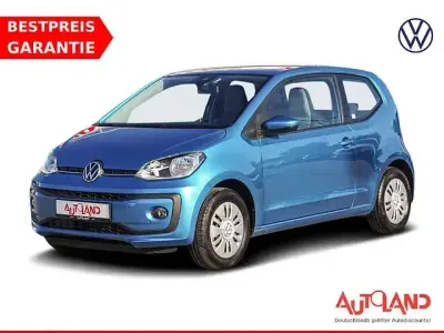 Gebraucht VW up! 65 PS (47 kW) 2020 Costa azul metallic Kleinwagen