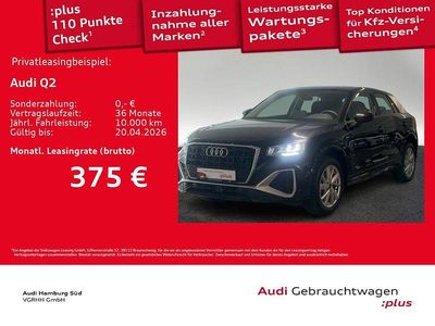Gebraucht Audi Q2 S-Line 150 PS (110 kW) 2025 0e mythosschwarz metallic SUV