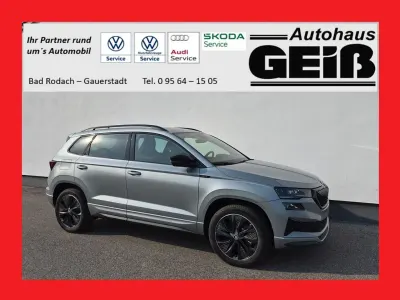 Neu Skoda Karoq SportLine 150 PS (110 kW) 2026 Silber SUV