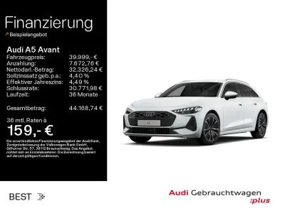 Gebraucht Audi A5 Sport 204 PS (150 kW) 2025 Gletscherweiß metallic Kombi