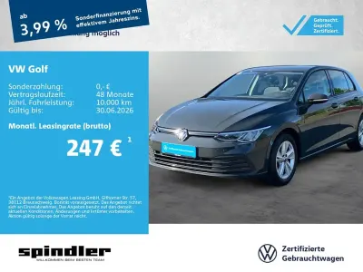 Gebraucht VW Golf VIII Life 150 PS (110 kW) 2022 Grau Limousine
