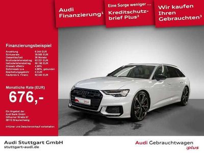 Gebraucht Audi S6 Sport 344 PS (253 kW) 2022 Gletscherweiß metallic Kombi