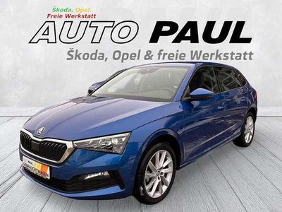 Gebraucht Skoda Scala Style 110 PS (80 kW) 2023 Raceblau metallic Kleinwagen