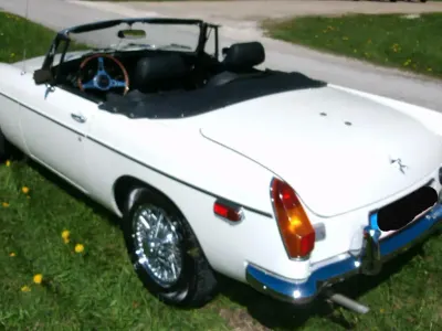 Brugt MG B 95 HK (69 kW) 1979 Hvid Cabriolet