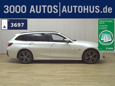 Gebraucht BMW 330e M Sport 292 PS (214 kW) 2022 Mineralweiss metallic Kombi