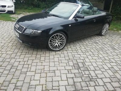 Gebraucht Audi A4 Cabriolet 170 PS (125 kW) 2002 Schwarz Cabrio