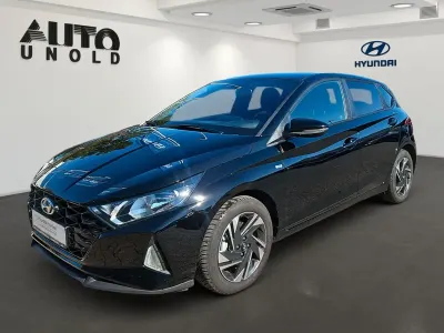 Gebraucht Hyundai i20 GO! 101 PS (74 kW) 2023 Phantom black Kleinwagen